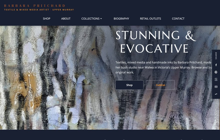 Barbara Pritchard website